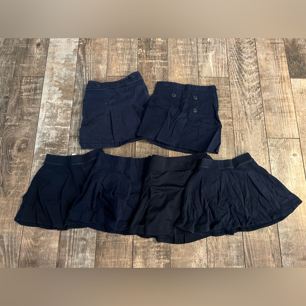 Lot of size 6/7 Girls uniform pants and skirts